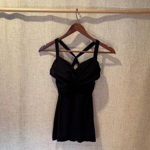 Black lululemon Strappy Top